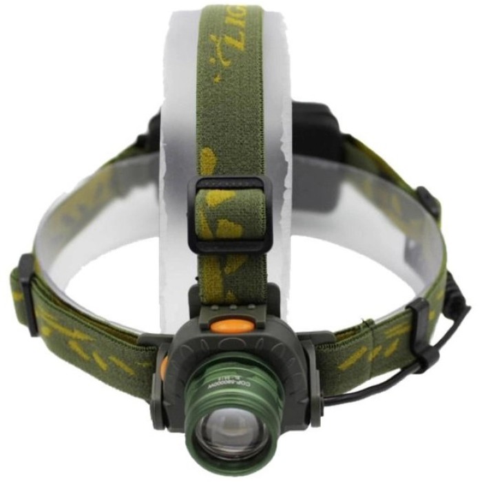 Налобний ліхтар тактичний Bailong BL-1505-602B SENSOR з датчиком руху, Ліхтарик налобний led