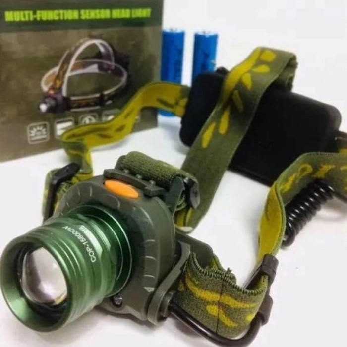 Потужний акумуляторний ліхтарик на голову Bailong, Потужний налобний LED ліхтар Ліхтар на лоб WL-92