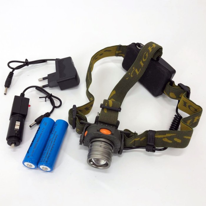 Потужний акумуляторний ліхтарик на голову Bailong, Потужний налобний LED ліхтар Ліхтар на лоб WL-92