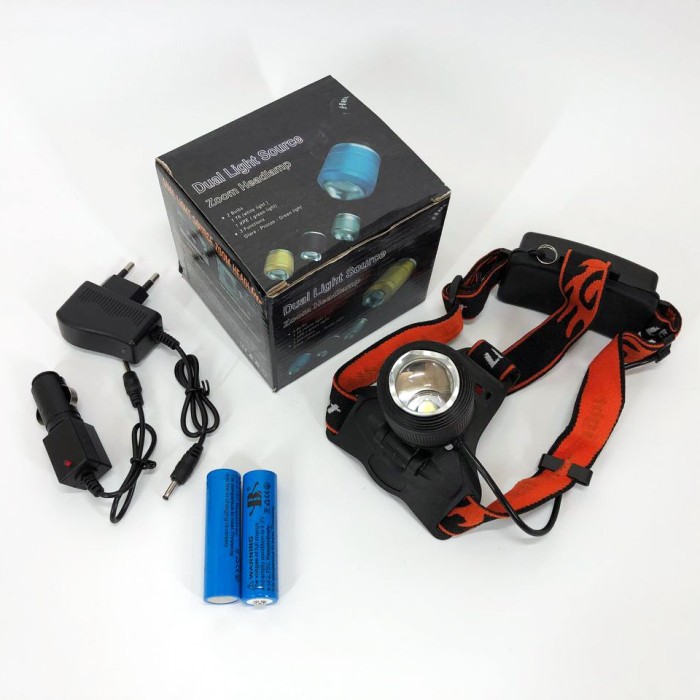 Ліхтар на голову діодний, Наголовний ліхтар, Ліхтар на голову для бігу з фіксацією голові VH-76