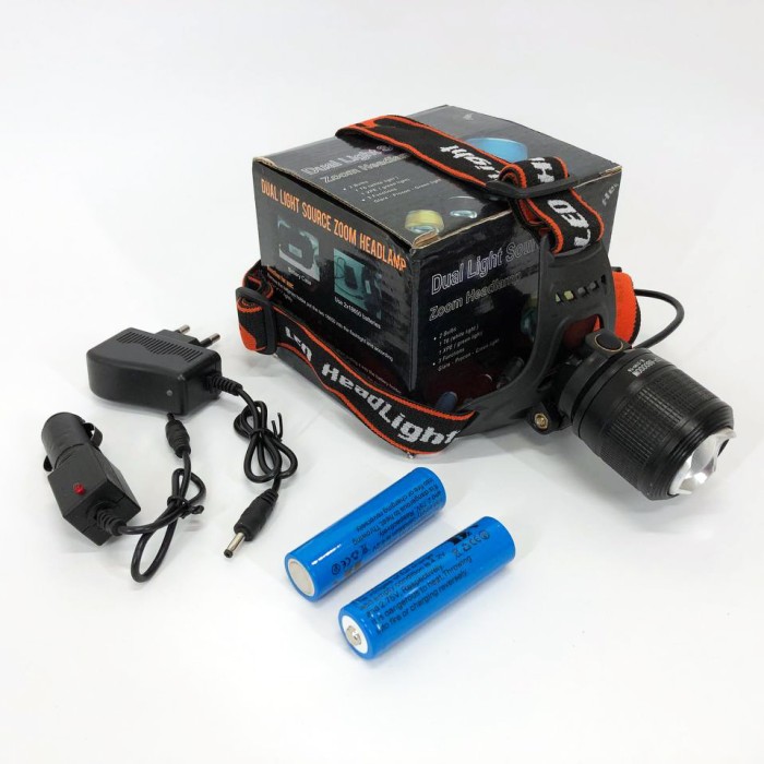 Ліхтар на голову діодний, Наголовний ліхтар, Ліхтар на голову для бігу з фіксацією голові VH-76