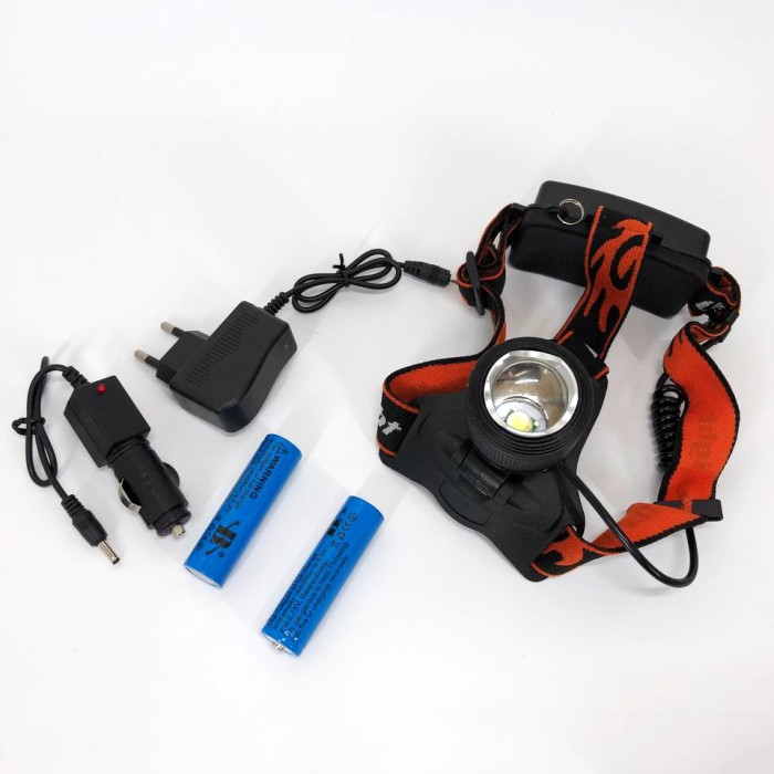 Ліхтар на голову діодний, Наголовний ліхтар, Ліхтар на голову для бігу з фіксацією голові VH-76