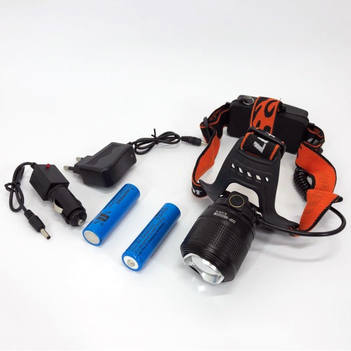 Ліхтар на голову діодний, Наголовний ліхтар, Ліхтар на голову для бігу з фіксацією голові VH-76