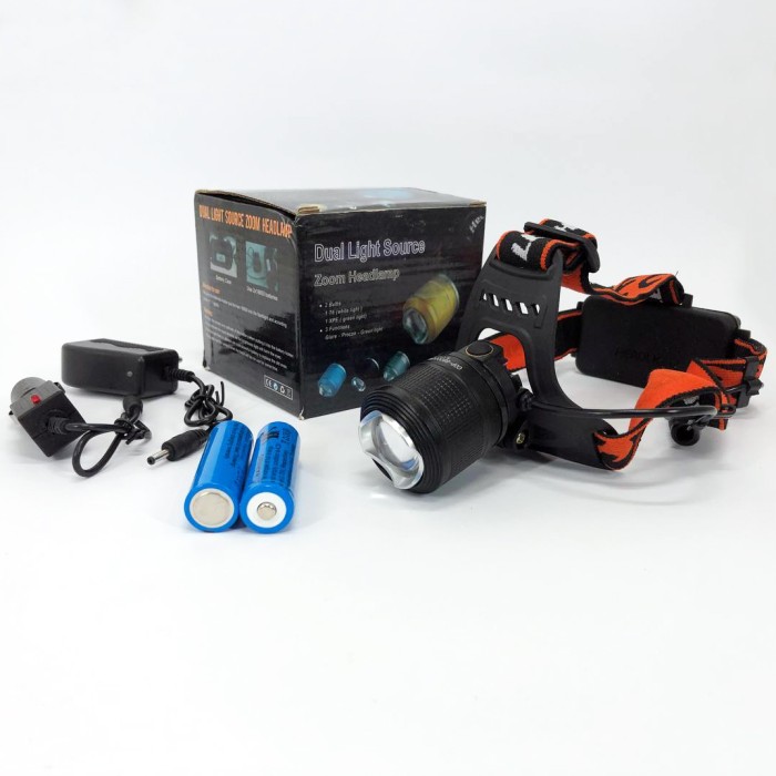 Головний ліхтар акумуляторний світлодіодний потужний, Ліхтар на лоб потужний Налобний для сто IU-89