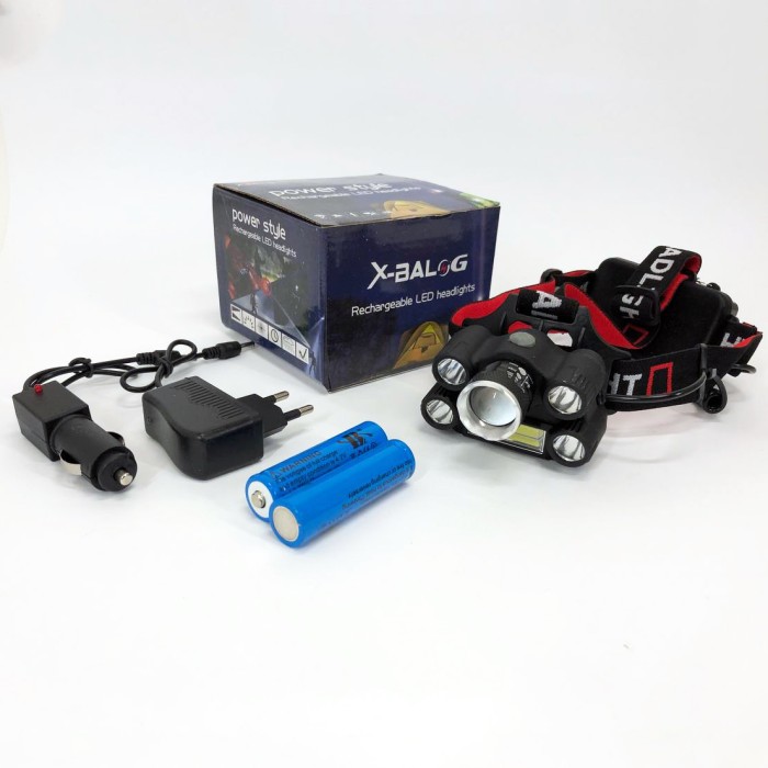 Головний ліхтар із зарядним пристроєм, Тактичний ліхтар для риболовлі Компактний налобний XI-96