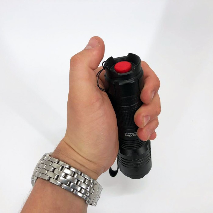 Ліхтар ручний металевий Bailong BL-8900-P50, Потужний ліхтар для риболовлі Алюмінієвий 18650 YL-55