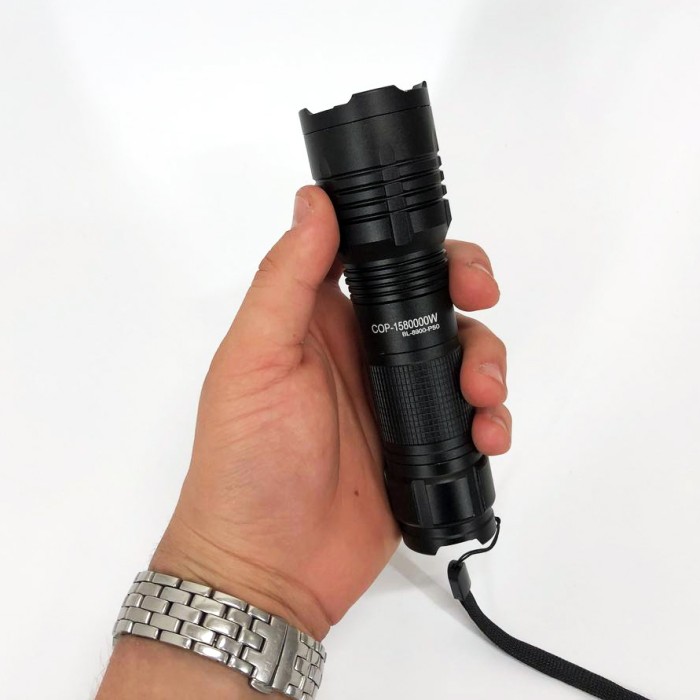 Ліхтарик поліцейський Bailong BL-8900-P50, Ліхтар з дальністю освітлення до UP-547 1000 метрів