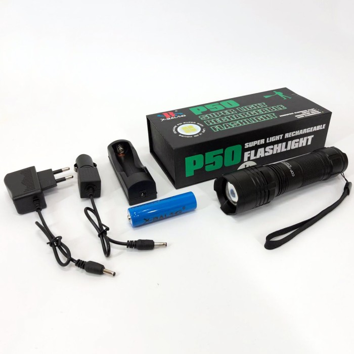 Ліхтарик військовий Bailong BL-8900-P50, Невеликий ручний ліхтар, Потужний ліхтар із можливістю зарядки SY-99