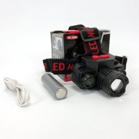 Професійний світлодіодний ліхтарик на голову Bailong BL-1805, Легкий налобний ліхтар для риболовлі AZ-53