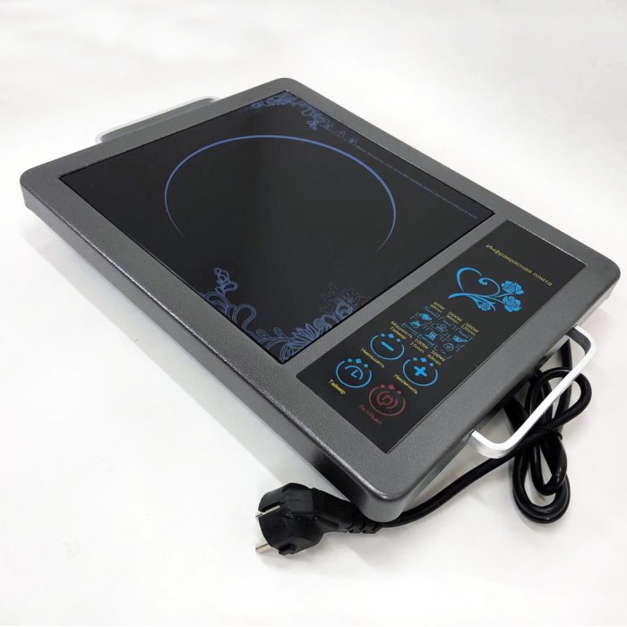 Маленька електроплита настільна Domotec MS-5842 2000 Вт, Плита побутова портативна AN-65