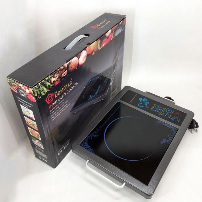 Потужна електроплита для дому Domotec MS-5842 2000 Вт, Настільні плити для дому, Міні електроплита KF-65