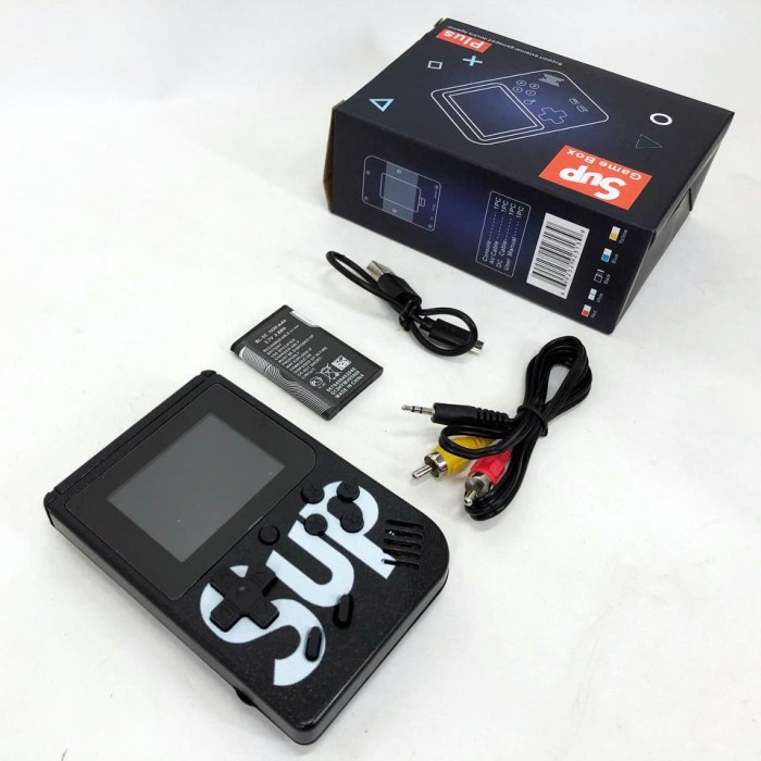 Ігрова приставка Sup Game Box 500 ігор, для телевізора, Ігрова приставка сап денді. Колір: чорний