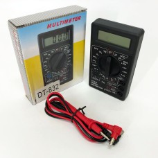 Тестер електричний мультиметр Digital DT-832, Точний автомобільний мультиметр, CP-327 Мультиметр ємність