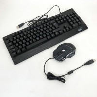 Клавіатура+мишка UKC з LED підсвічуванням від USB M-710, клавіатура ігрова з підсвічуванням та мишкою UJ-69