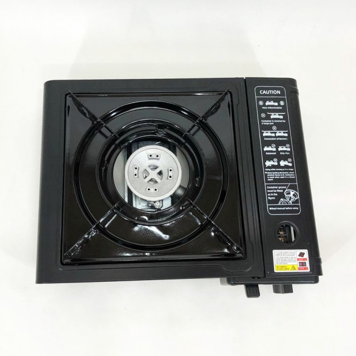 Газовий пальник для кухні BK-167A, Легкий туристичний пальник Газовий для їжі AB-37