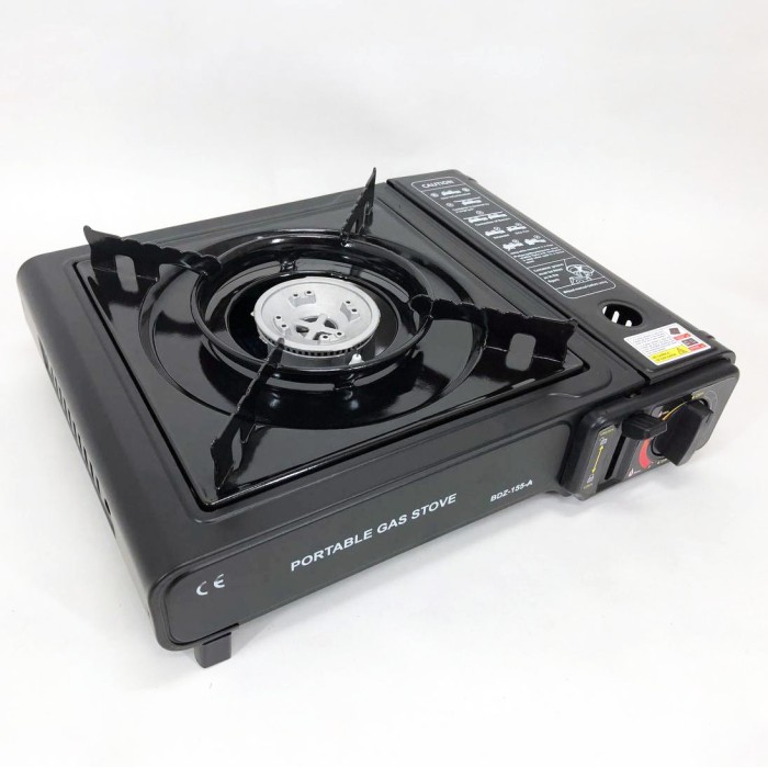 Газовий пальник для кухні BK-167A, Легкий туристичний пальник Газовий для їжі AB-37