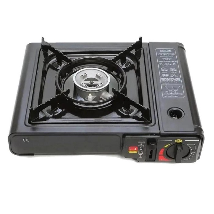 Плита газова туристична з балоном BK-167A, Газова плита під звичайний балон похідна плитка WP-85