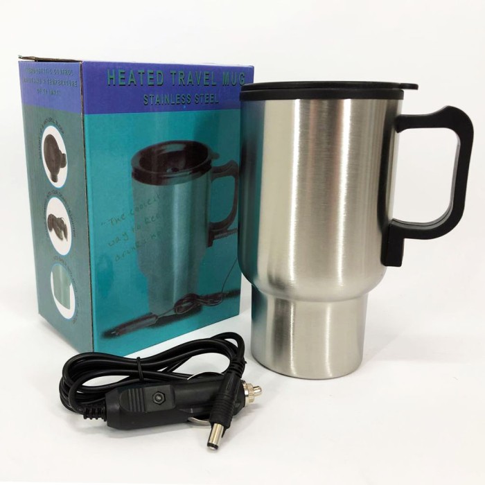 Автомобільний термокухоль з підігрівом CUP 2240 від прикурювача 12V BY-67