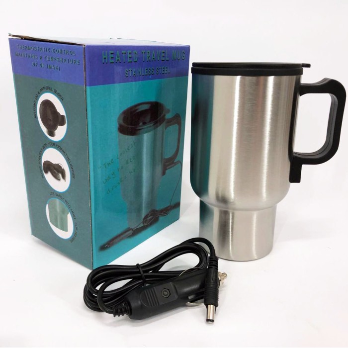 Автомобільний термокухоль з підігрівом CUP 2240 від прикурювача 12V WG-98