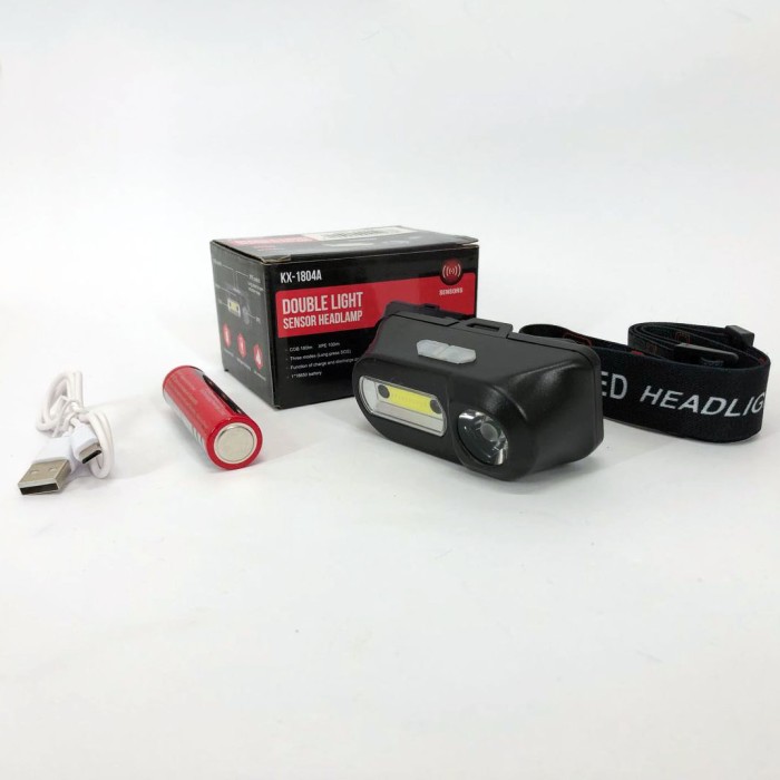 Тактичний налобний ліхтар на акумуляторі Bailong, Налобна лампа, Ліхтарик діодний налобний VS-53