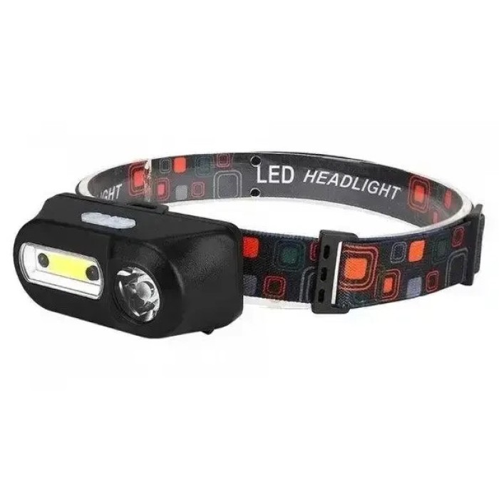 Тактичний налобний ліхтар на акумуляторі Bailong, Налобна лампа, Ліхтарик діодний налобний VS-53