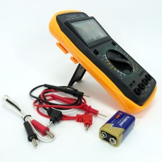 Мультиметр побутовий Digital DT-9208A, Мультиметр для дому, Мультиметр електрика, CV-576 Сучасний мультиметр