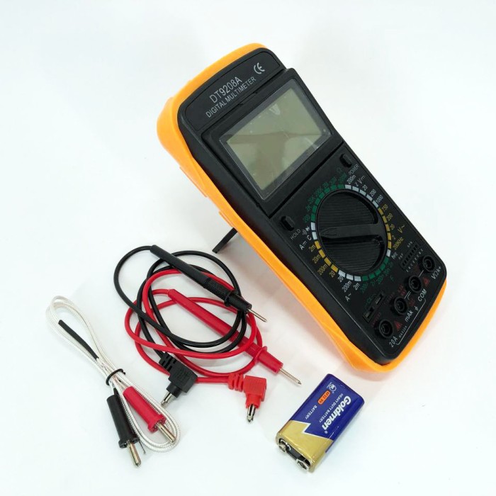 Мультиметр побутовий Digital DT-9208A, Мультиметр для дому, Мультиметр електрика, CV-576 Сучасний мультиметр