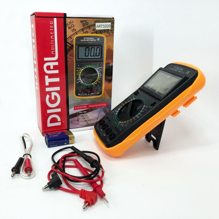 Мультиметр побутовий Digital DT-9208A, Мультиметр для дому, Мультиметр електрика, CV-576 Сучасний мультиметр