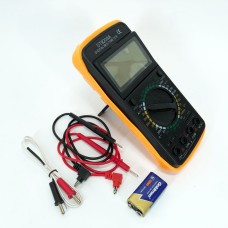 Мультиметр цифровий тестер амперметр Digital, Портативний мультиметр тестер Перевірений EP-23