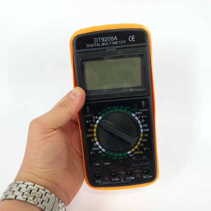 Професійний мультиметр Digital DT-9208A, Професійний тестер мультиметр цифровий електрика CI-10