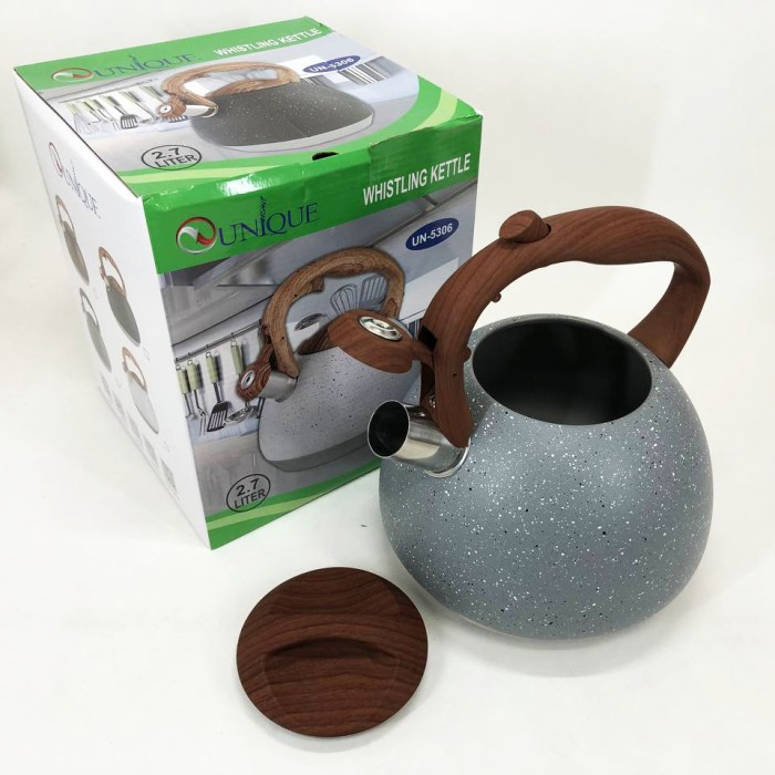 Чайник газовий емальований, Чайники емальовані для газової плити, Чайник для газової комфорки KW-49