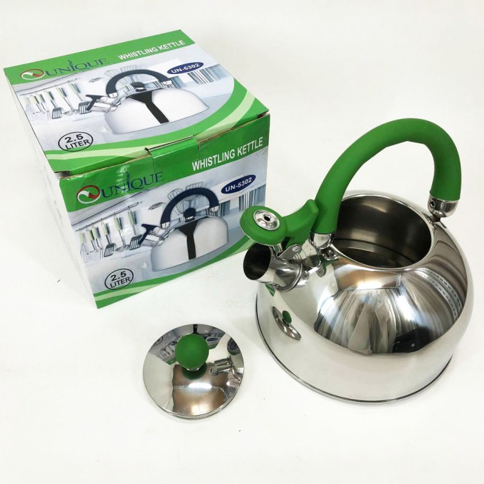 Чайник для чайної церемонії зі свистком, Чайник для газової комфорки Якісний металевий IW-91