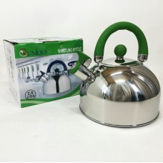 Хороший чайник зі свистком Unique, Чайник для приготування чаю зі свистком газовий красивий NH-74