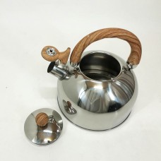 Міцний чайник зі свистком для кухні Unique, Чайник для води на газ Практичний газової плити GX-23