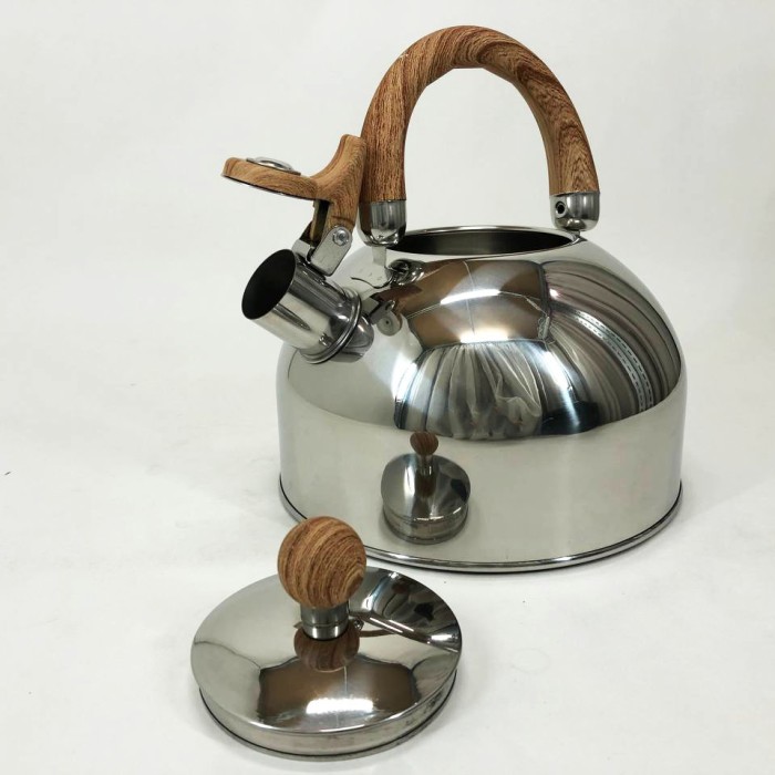 Міцний чайник зі свистком для кухні Unique, Чайник для води на газ Практичний газової плити GX-23