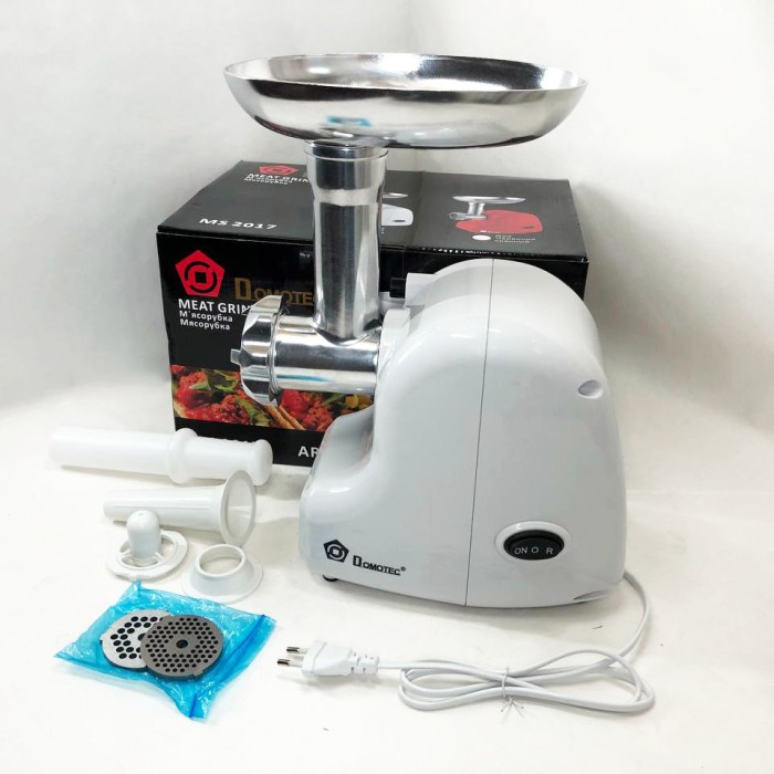 Електром'ясорубка для шинковки кухня, М'ясорубка для сосисок Побутова м'Помічниця ZI-91