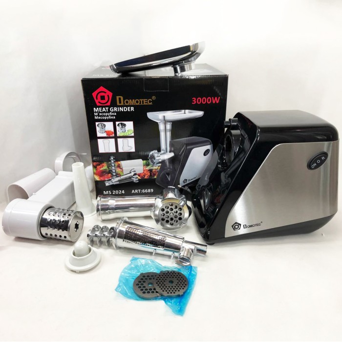 М'ясорубка для домашньої ковбаси DOMOTEC, М'ясорубки надійні М'ясорубка для жилавого 'яса JP-84