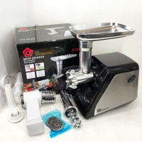 М'ясорубка металева DOMOTEC, Кухонна м'ясорубка з реверсом 'для професійної кухні AW-92
