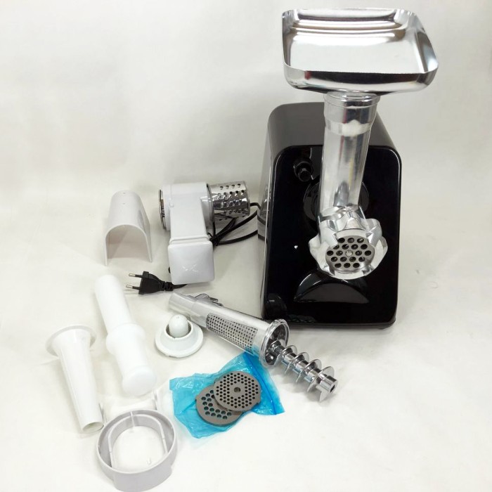 М'ясорубка металева DOMOTEC, Кухонна м'ясорубка з реверсом 'для професійної кухні AW-92