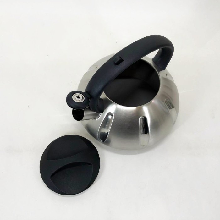 Чайник для газової плити 3 л літра Unique, Чайник на три літри для плити Гарний плит CP-42