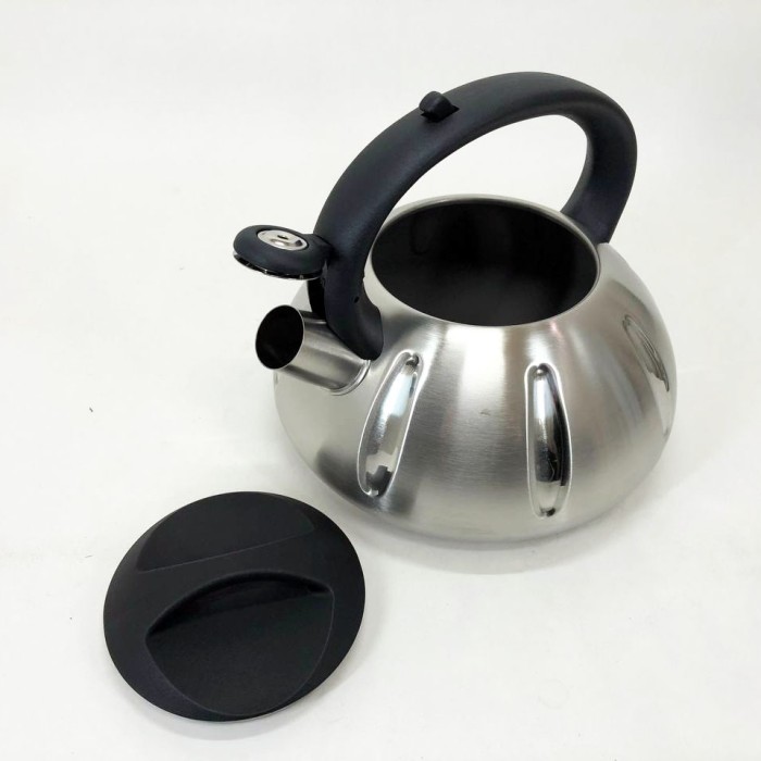 Чайник для газової плити 3 л літра Unique, Чайник на три літри для плити Гарний плит CP-42