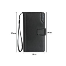 Портмоне вертикальні натуральна шкіра Baellerry, гаманець натуральний, Чоловічі гаманці брендові HL-35