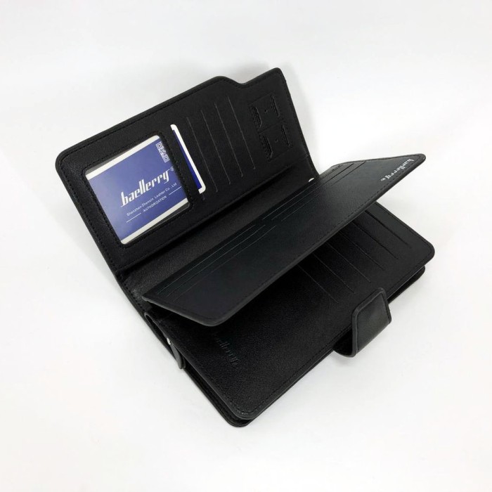 Портмоне вертикальні натуральна шкіра Baellerry, гаманець натуральний, Чоловічі гаманці брендові HL-35