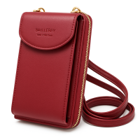Жіночий гаманець Baellerry N8591 Red сумка-клатч для телефону грошей банківських карток