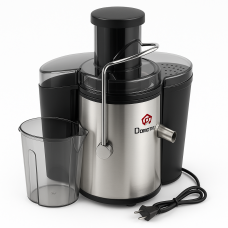 Електричний соковитискач Domotec MS-5220/3513 2 швидкості віджиму 600Вт, соковитискач для моркви