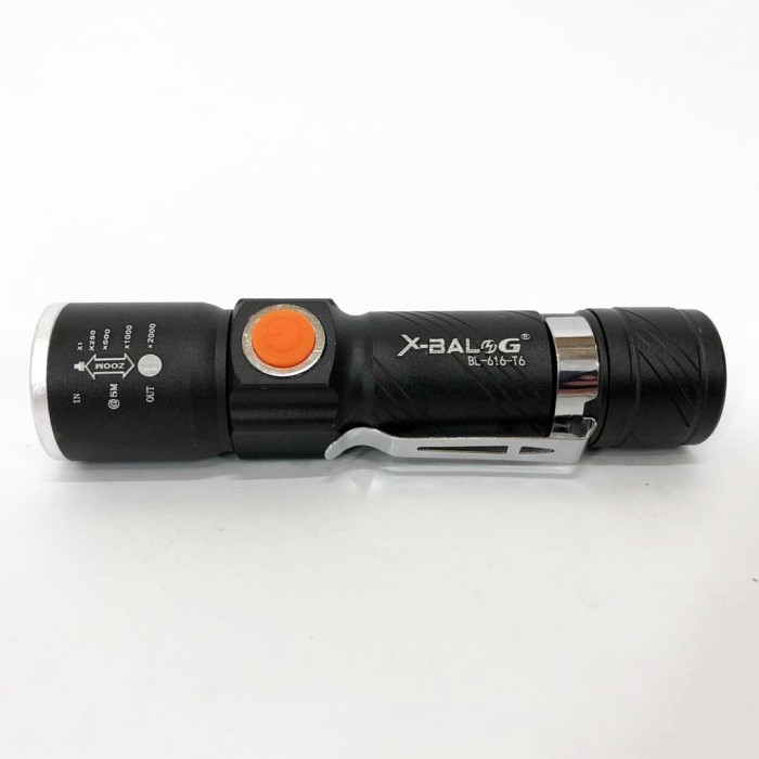 Ліхтар із захистом від пилу X-Balog BL-616-T6, Ліхтарик потужний акумуляторний для дому PW-62