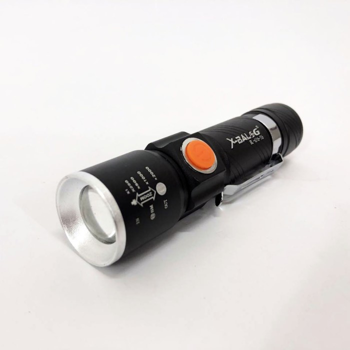 Ліхтар із захистом від пилу X-Balog BL-616-T6, Ліхтарик потужний акумуляторний для дому PW-62