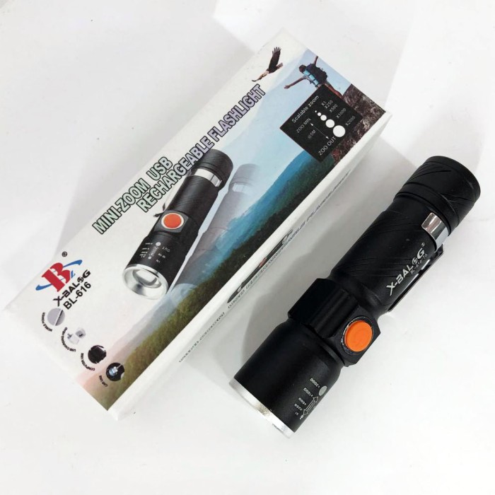 Потужний ручний ліхтар повербанк, Акумуляторний ліхтар для домашнього використання EN-40