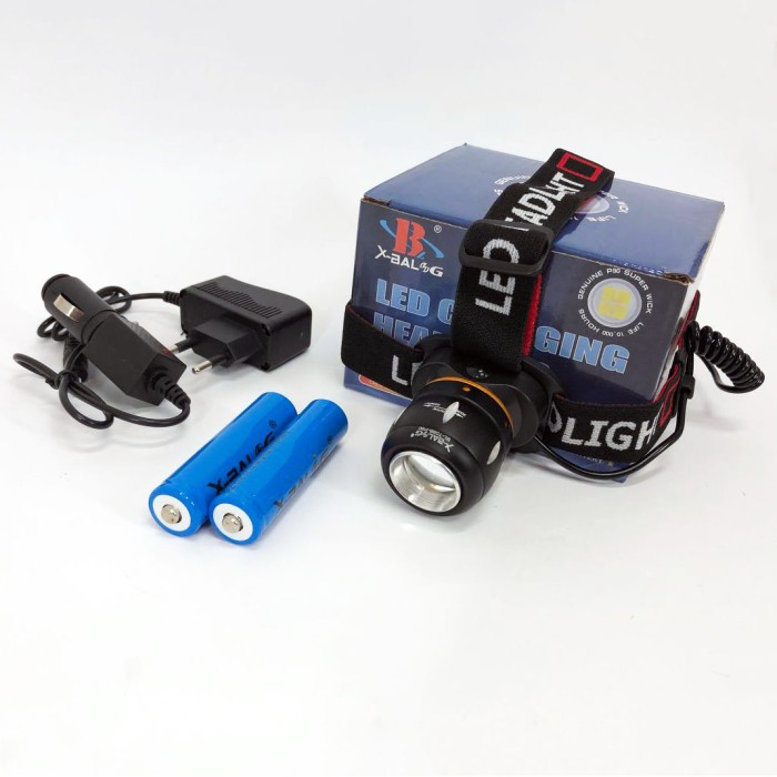 Налобний світильник для роботи в темряві, Налобна лампа, Ліхтарик побутовий налобний EM-39