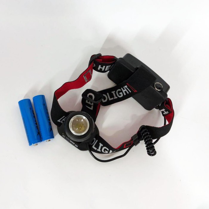 Потужний ліхтар для нічної риболовлі Bailong, Налобний ліхтар для монтажних робіт QB-54